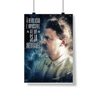 Nome do produto Pôster -  Leon Trótski