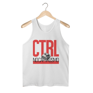 Nome do produto Regata - CTRL+Z no Capitalismo (Vermelho)