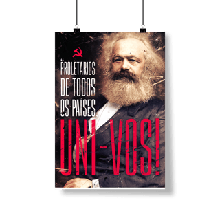Nome do produto Pôster - Karl Marx