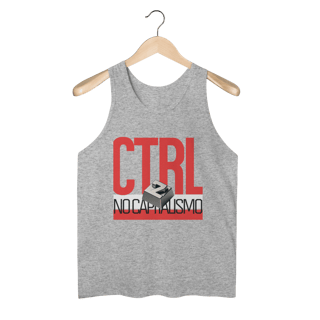 Nome do produto Regata - CTRL+Z no Capitalismo (Vermelho)