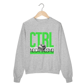 Nome do produto Moletom - CTRL+Z no Capitalismo