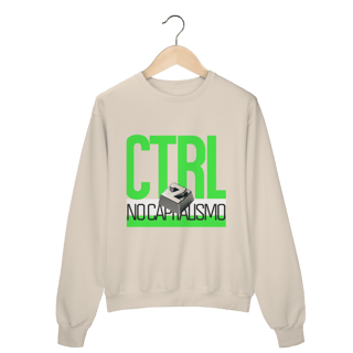 Nome do produto Moletom - CTRL+Z no Capitalismo