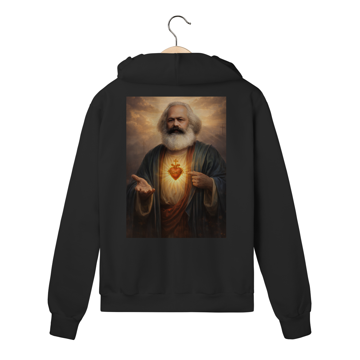 Nome do produto: Moletom com Zíper - Holy Marx