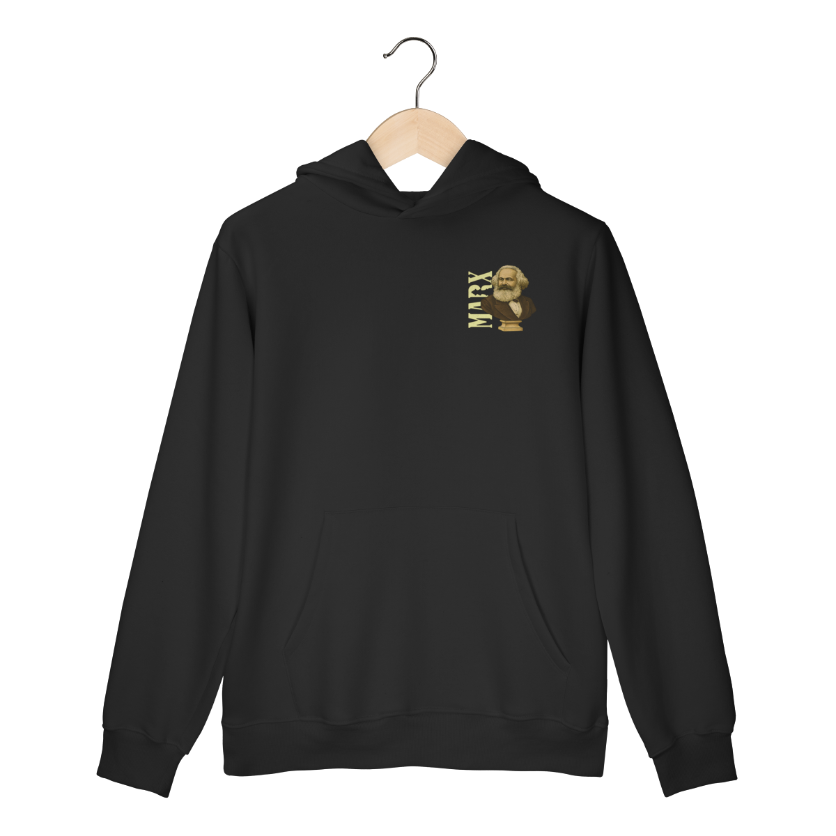 Nome do produto: Moletom Fechado Canguru - Marx