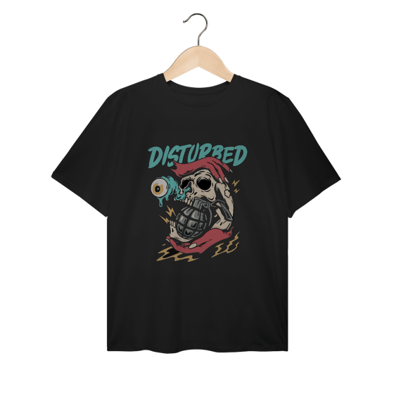 T-Shirt Plus Size Disturbedd