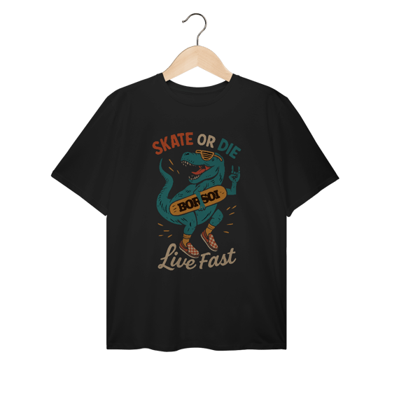 T-Shirt Plus Size Skate or Die