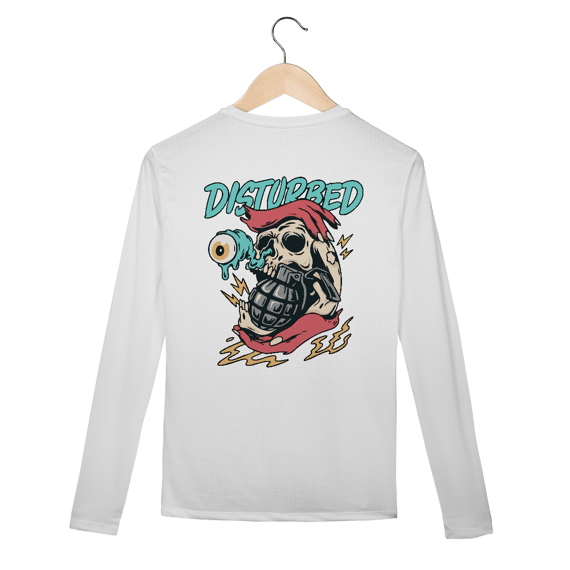 Camisa Manga Longa Sport Dry UV Disturbed