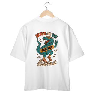 Nome do produto Camiseta Oversized Skate or Die