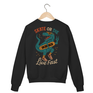 Nome do produto Moletom Prime Fechado Skate or Die