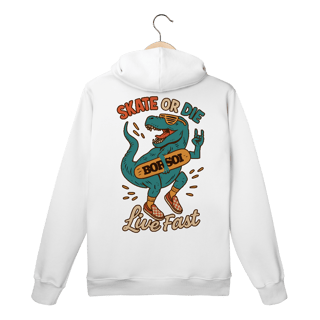 Nome do produto Moletom Prime Canguru Skate or Die