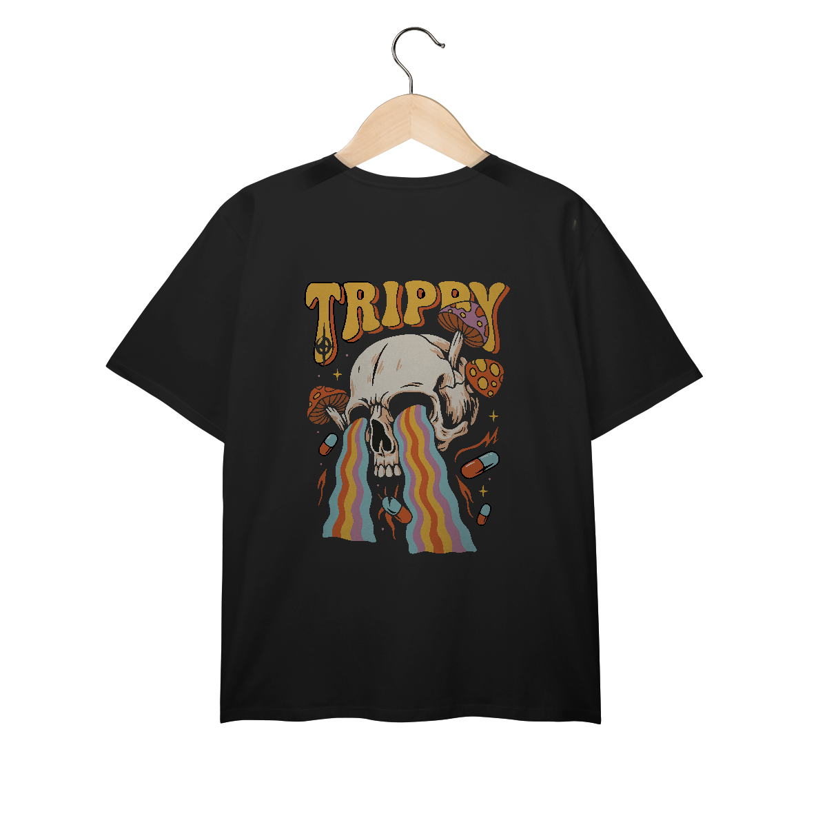 Nome do produto: T-Shirt Plus Size Trippy