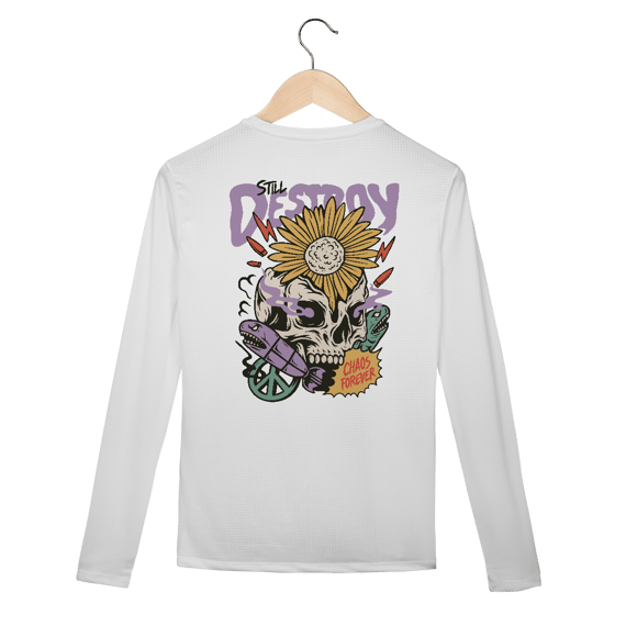 Camisa Manga Longa Sport Dry UV Still Destroy