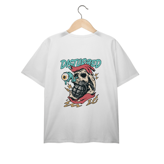 T-Shirt Plus Size Disturbed