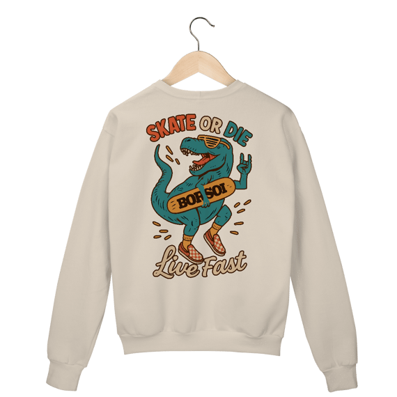 Moletom Prime Fechado Skate or Die