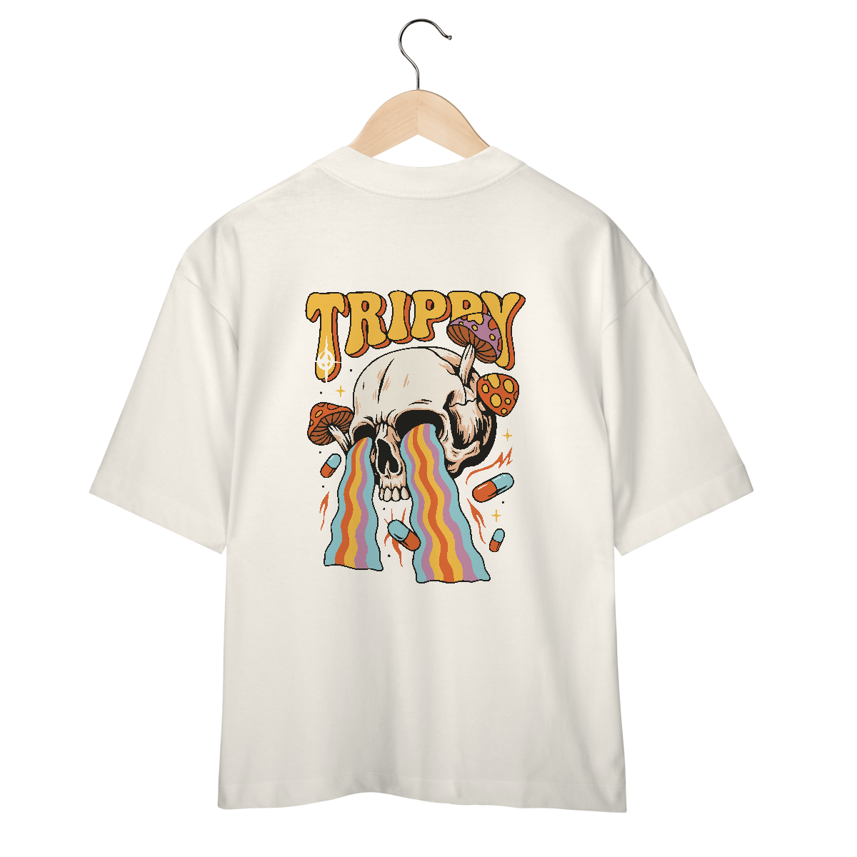 Nome do produto: Camiseta Oversized Trippy