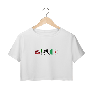 Nome do produto Camisa Cropped Circo - ICC - Instituto Cultural Circolar