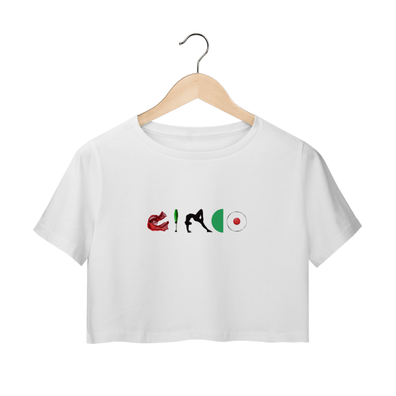 Camisa Cropped Circo - ICC - Instituto Cultural Circolar