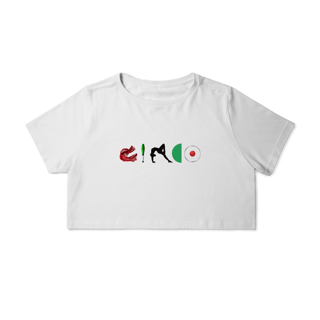 Nome do produto Camisa Cropped Circo - ICC - Instituto Cultural Circolar