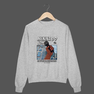 Nome do produto Moletom Menina do Som de unha laranja