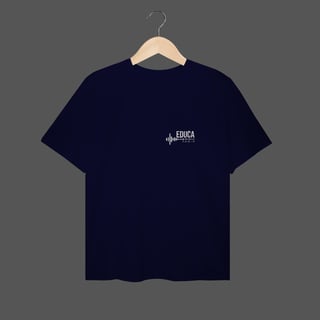 Nome do produto Camisa Educa Áudio - Plus Size