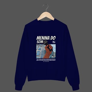 Nome do produto Moletom Menina do Som de unha laranja