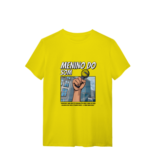 Nome do produto Camisa Menino do Som Microfone Prata