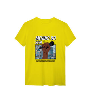 Nome do produto Camisa Menino do Som Microfone Preto