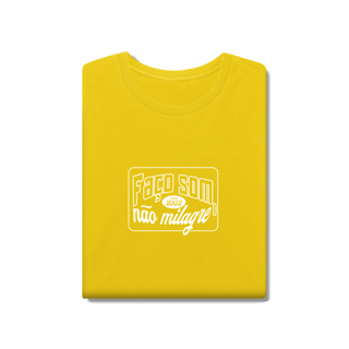 Nome do produto Camisa Premium Faço Som Não Milagre