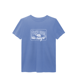 Nome do produto Camisa Premium Faço Som Não Milagre