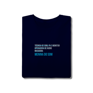 Nome do produto Camisa Menina do Som Riscada