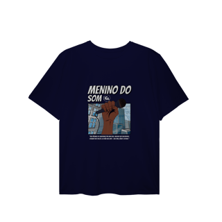 Nome do produto Camisa Menino do Som Plus Size Microfone Preto