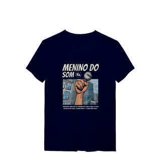 Nome do produto Camisa Menino do Som Microfone Prata