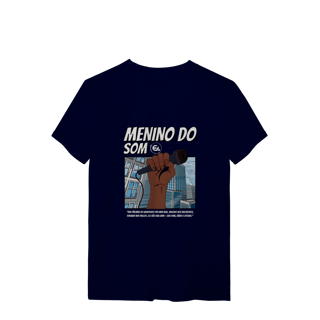 Nome do produto Camisa Menino do Som Microfone Preto