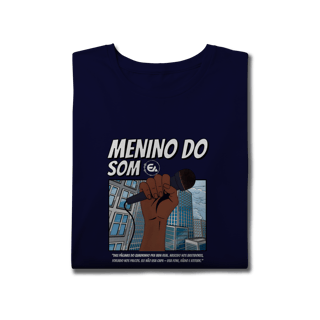 Nome do produto Camisa Menino do Som Plus Size Microfone Preto
