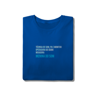 Nome do produto Camisa Menina do Som Riscada