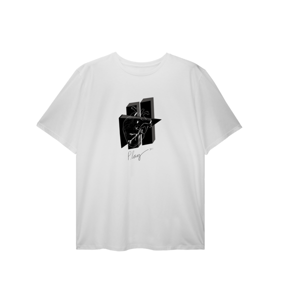 Camisa Coração Play Plus Size