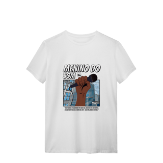 Nome do produto Camisa Menino do Som Microfone Preto