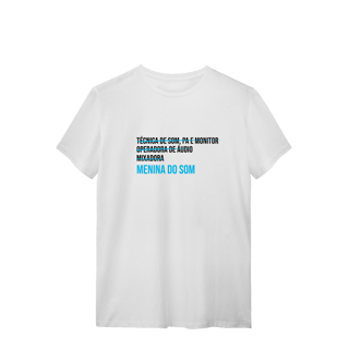 Nome do produto Camisa Menina do Som Riscada