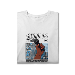 Nome do produto Camisa Menina do Som Unha Laranja Plus Size