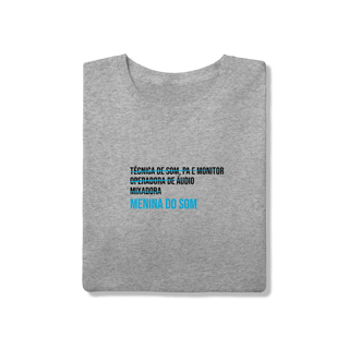 Nome do produto Camisa Menina do Som Riscada