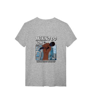 Nome do produto Camisa Menino do Som Microfone Preto