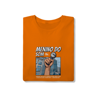 Nome do produto Camisa Menino do Som Microfone Prata