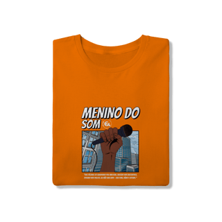 Nome do produto Camisa Menino do Som Microfone Preto
