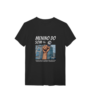 Nome do produto Camisa Menino do Som Microfone Prata