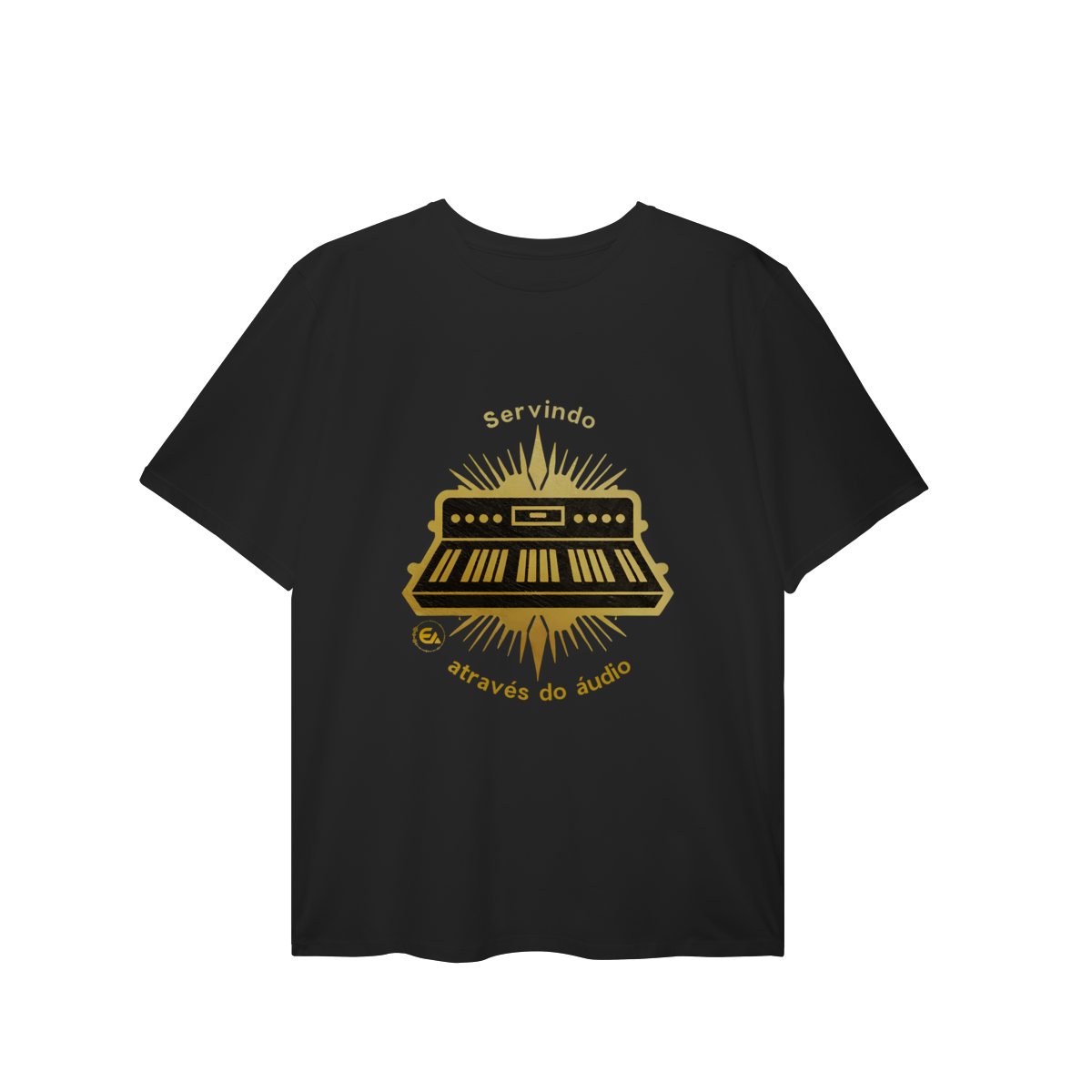 Nome do produto: Camisa Servindo Através do Áudio Plus Size