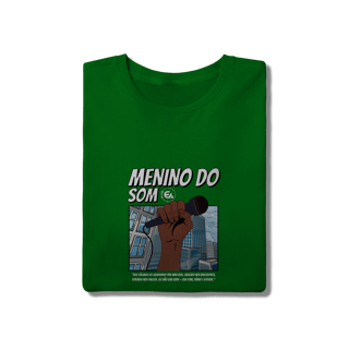 Nome do produto Camisa Menino do Som Microfone Preto