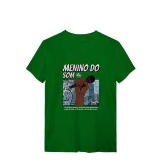 Nome do produto Camisa Menino do Som Microfone Preto