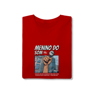 Nome do produto Camisa Menino do Som Microfone Prata