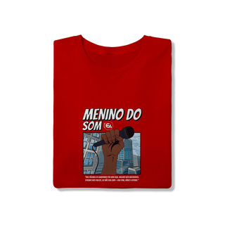 Nome do produto Camisa Menino do Som Microfone Preto