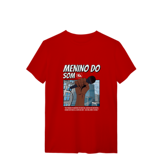 Nome do produto Camisa Menino do Som Microfone Preto